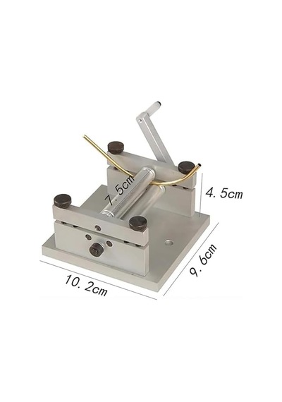 Tr Metal Bükme İçin Manuel Makara Bükücü, Sac İçin 60 Mm Hassas Rulo, Model Yapımı Ve Takı İçin Krank Büküc