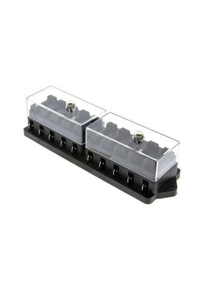 12 Kanallı Bıçak Sigorta Kutusu - Şeffaf Kapaklı 12v 24v Diğer