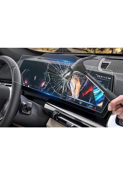 Bmw İx1 Ekran Koruyucu Şeffaf Nano Tam Kaplama Tek Parça