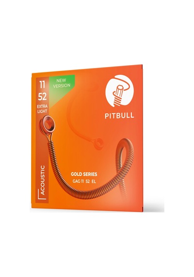 Pitbull Gold Akustik Gitar Teli Gag El 11-52 Extra Light