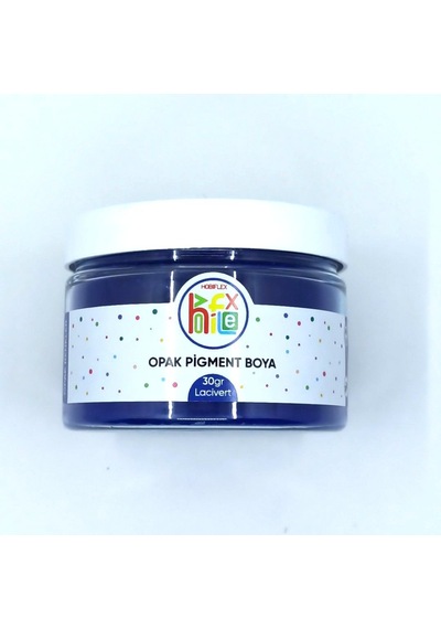 Epoksi Reçine Pigment Opak Toz Boya Lacivert Renk 30 G