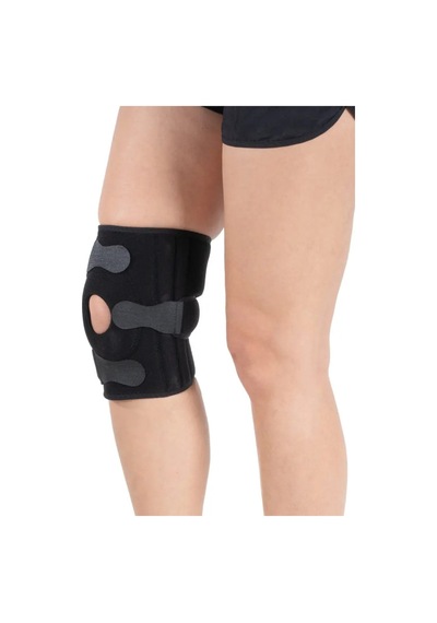 Kısa Standart Beden Patella Ve Ligament Destekli Dizlik Cırt Ayarlı