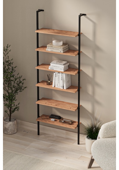 Bofigo 6 Raflı Duvara Monte Kitaplık Dekoratif Kitaplık Rüzgar Çam Bofigo 6 Raflı Duvara Monte Kitaplık Dekoratif Kitaplık Rüzgar Çam