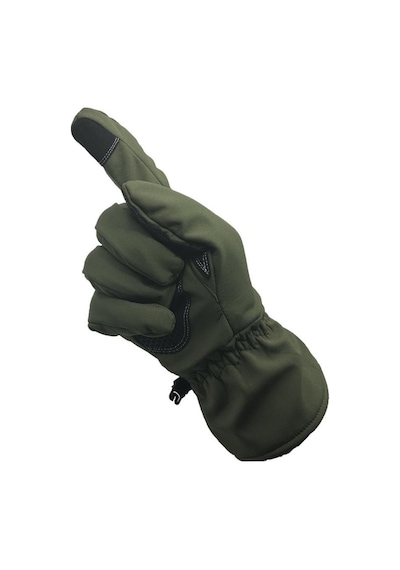 Softshell Cay250 Motosiklet  Eldiveni Yeşil