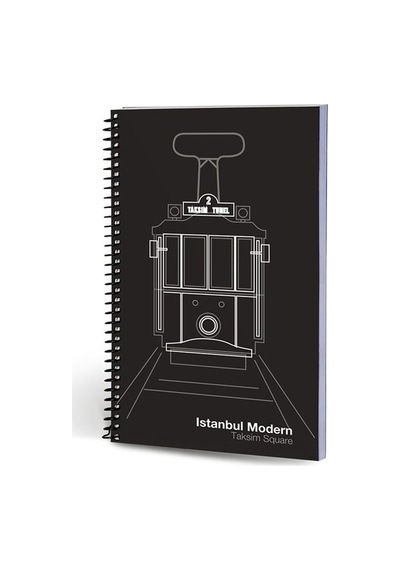 İstanbul Modern Defter Çizgili Tramvay