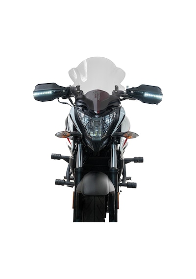 GP Kompozit KTM Duke 250 2024 Uyumlu Led Sinyalli Elcik Koruma Siyah