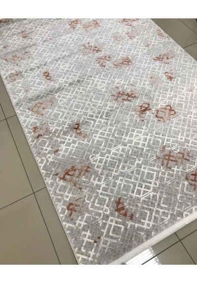 Padişah Halı Sümela 39145 020 Serisi Akrilik Salon Oturma Yatak Odası Halısı Krem - Kahve