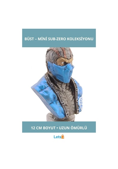 Polyester Sub Zero Büst Küçük Boy 12 Cm 1 Adet