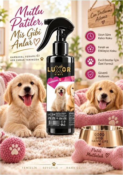 Luxor Köpek Parfümü Karnaval 200 ml