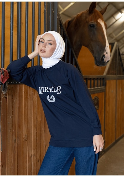 Mayovera Sweatshirt Miracle 19 Lacivert
