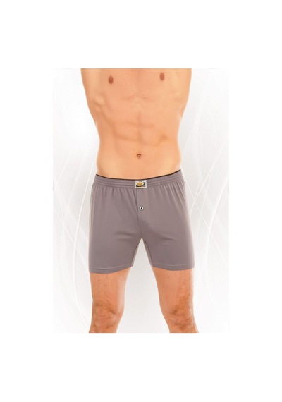 6'Lı Paket Penye Düz Erkek Boxer 001