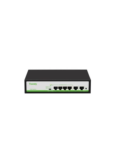 Tiandy Tc-p3s06 F/0420/at/55 4 Port Yönetilmeyen Poe Switch 4e + 2e