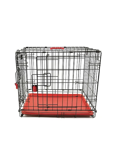M-pets Voyager 2 Kapılı Köpek Kafesi Xxlarge Kırmızı 122x76x84 Cm 244-52027.05