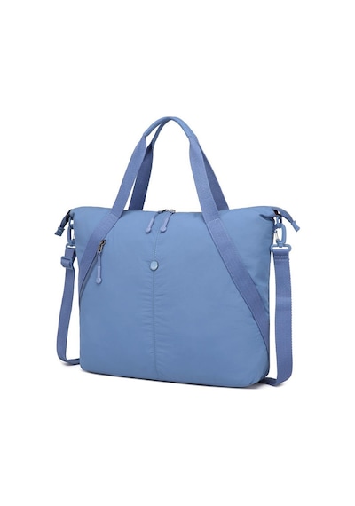 Smart Bags Mikro Poly Kumaş Büyük Boy Kadın Omuz Çantası 3335 Mavi 68627392