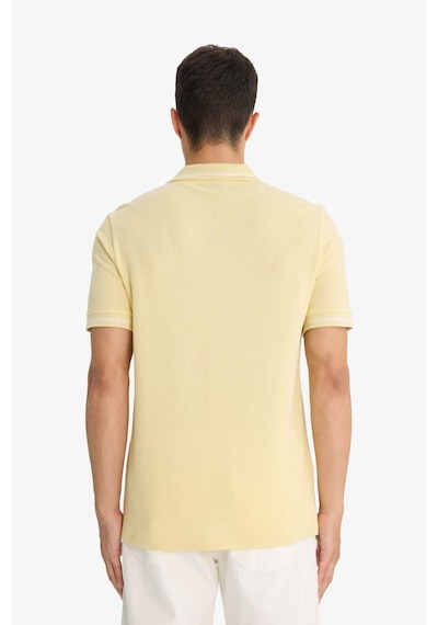 Defacto Regular Fit Polo Yaka Bubble Kısa Kollu Tişört F6265ax25smgn654 Yeşil