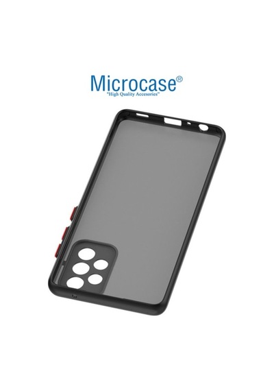 Microcase Samsung Uyumlu Galaxy A73 5G London Serisi Kilif-Buzlu Siyah 549270813