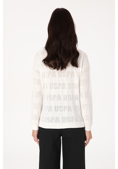 U.s. Polo Assn. Kadın Kazak /triko 50309651-vr256 İnci