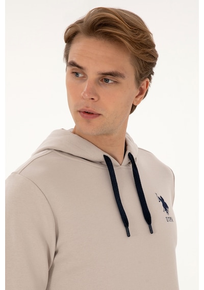 U.s. Polo Assn. Erkek Taş Sweatshirt 50307703-vr049 Tas