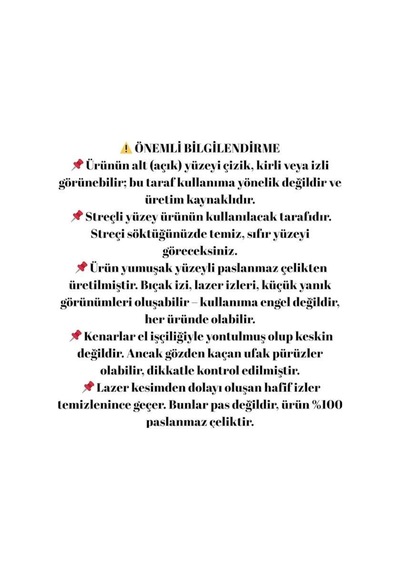 2'li Paslanmaz Çelik Kesme Tahtası Seti Levhası Panosu Kaydırmaz Slikon Ayaklı 24x34cm Ve Çok Renkli