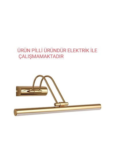 Gold 50cm Pilli Flüt Aplik Gold