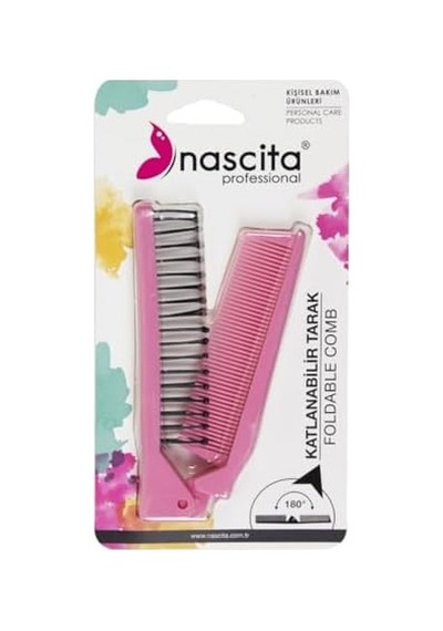Açılır-kapanır Tarak Fırça Pembe - 115