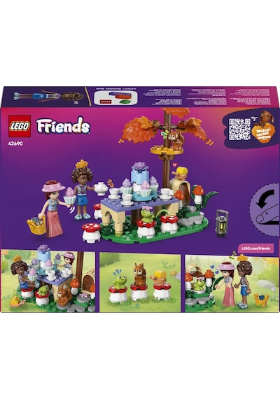 LEGO® Friends Orman Çay Partisi 42690 - 6 Yaş ve Üzeri Çocuklar için Mini Bebek İçeren Yaratıcı Oyuncak Yapım Seti (116 Parça)