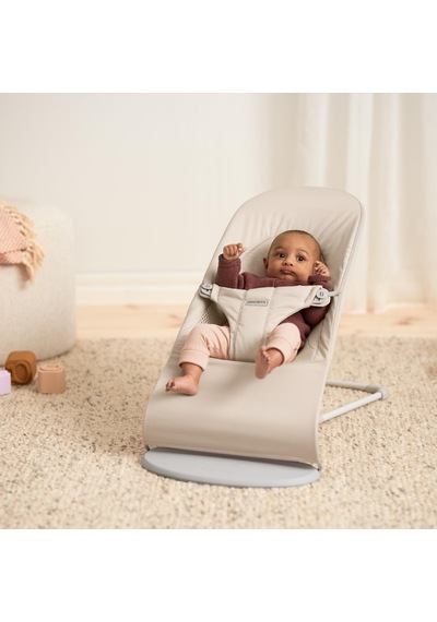 Babybjörn 2'li Set Balance Soft Woven Jersey Üçlü Kumaş Ana Kucağı & Kanguru Mini 3d Jersey Light Beige