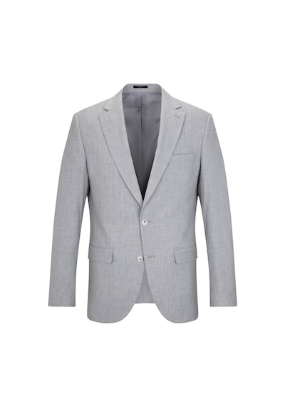 Hatemoğlu Gri Slim Fit Mono Yaka Klasik Takım Elbise 34573 Gri