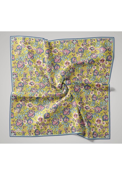 Silk Home Soft Eşarp 73090-25 Gök Mavi, Sarı, Pembe, Bebe Mavi