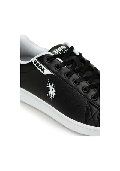U.s. Polo Assn. Costa 4fx Siyah Erkek Sneaker Siyah Siyah