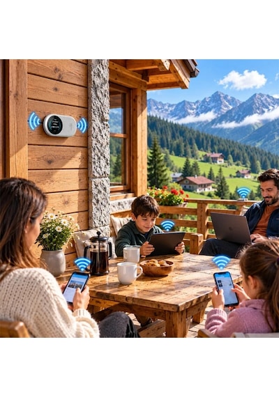 4g Lte Mobil Sim Kartlı Wifi 6 3000mah Taşınabilir Mini Cep Modem Btk Kayıtlı Türkçe Menü