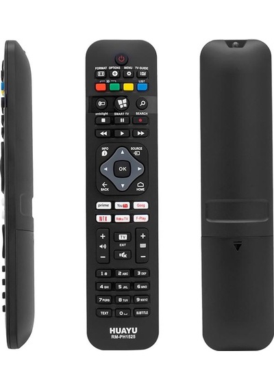 Huayu Kl Rm-ph1525 Philips Uyumlu, Netflıx-youtube-prıme Vıdeo Tuşlu Unıversal Lcd Led Tv Kumanda