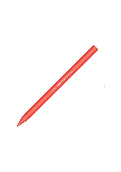 Faber Castell Kırmızı Keçeli Kalem 10'lu Paket