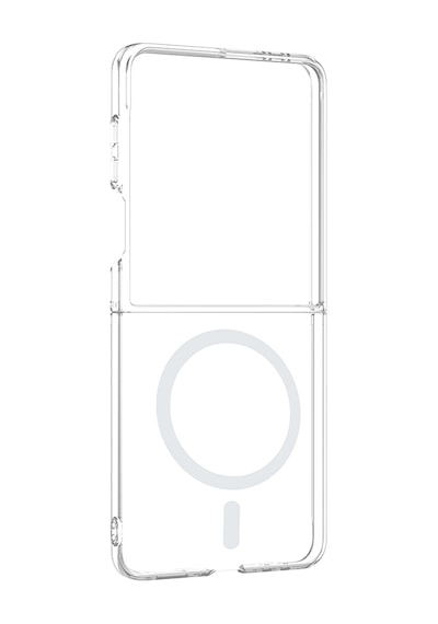 Samsung Uyumlu Galaxy Z Flip 8 Kılıf Kamera Korumalı M-safe Sert Pc Zore Porto Kapak Şeffaf