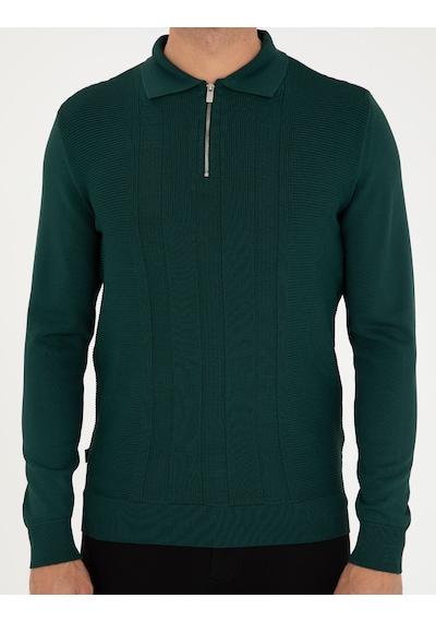 Pierre Cardin Erkek Yeşil Kazak /triko 50296453-vr054 Yeşil