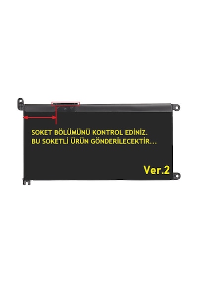 Fitcell Dell İnspiron 3595, 15 3595, 15-3595, P75f Uyumlu Batarya Pil