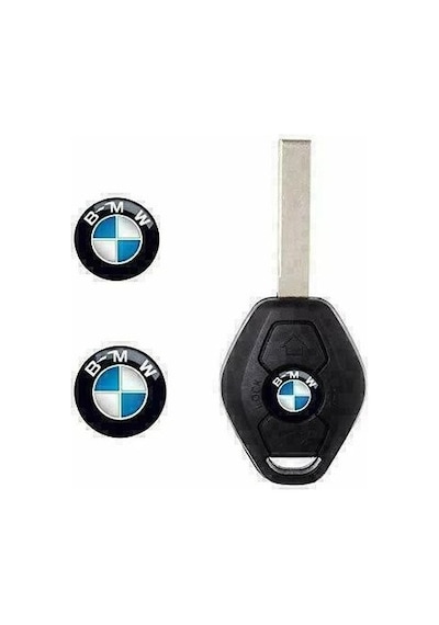 Bmw Uyumlu Anahtar Amblemi Logo 1 Adet 11 Mm Damla Etiket A Kalite