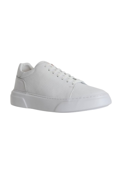 Lufian Tommy Erkek Deri Sneaker Ayakkabı 111230187100500 - Beyaz