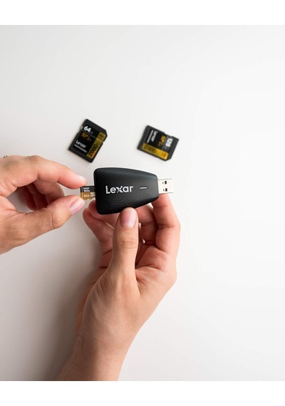 Lexar Çoklu Kart 2'si 1 Arada Usb 3.1 Okuyucu, Uhs-ı Uhs-ıi Sd/mi