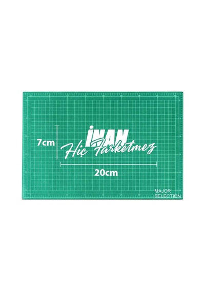 İnan Hiç Farketmez Yazı Araba-motosiklet Cam Etiket Sticker 20x7 Cm