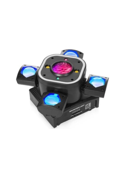 Dj Pro 4 Başlı Led Cree Bee Eyes 150 Watt Led Strobe Lazer Robot Işık