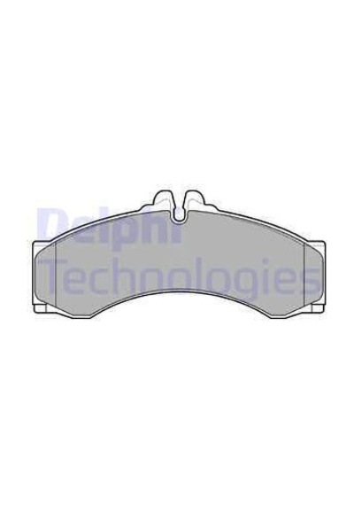 DELPHI LP1046 Fren Balatası Ön Arka Lt28-35 96-06 Lt28-46 96-06 / Sprinter 95-06