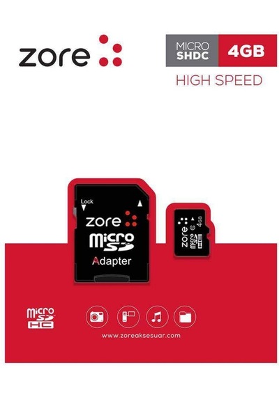 More TR Zore Micro SD Hafıza Kartı 4GB