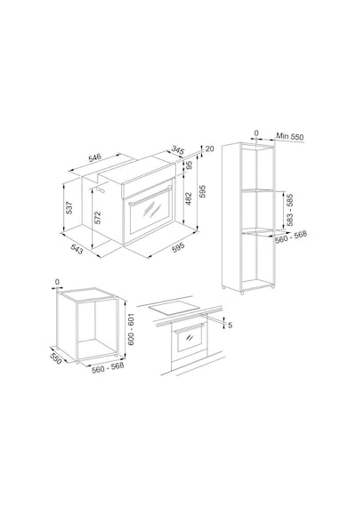 Franke FMY 98 BK - FHCR 755 BK - FPJ 915 BK A Siyah Ankastre Set