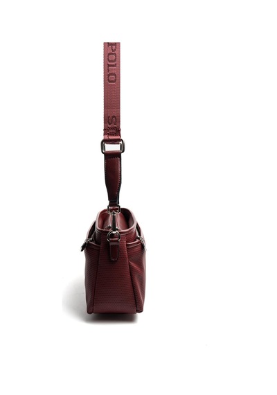 Silver Polo Sp1184 Kadın Çapraz Çanta Petek Bordo-bordo