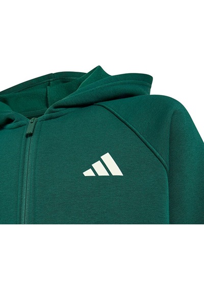 Adidas J Clgt Fz Hd Çocuk Günlük Ceket Ks5142 Yeşil