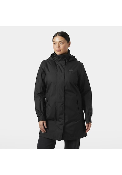 Helly Hansen W Vancouver Ins Kadın Yağmurluk Mont-31321 Siyah