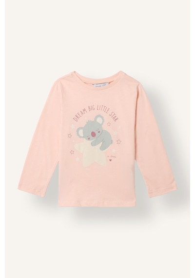 Defacto Koala Baskılı 2li Pijama Takımı Kız Bebek I8732a526wnpn212 Pembe-pn212