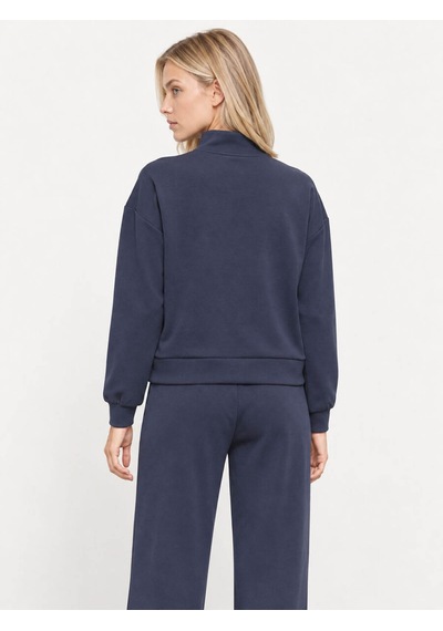 Loft Relax Fit Lacivert Kadın Sweatshirt Lf2043809