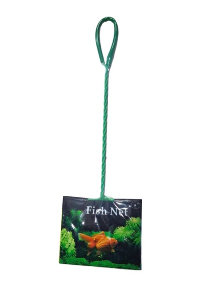 Akvaryum Balık Yakalama Fileli Kepçe No:5